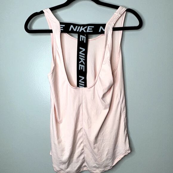 Nike Dri Fit Womens Size Small Pink T-Back Pullover Sleeveless Light Tank Top - Picture 2 of 6